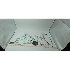 Pura Vida Jewelry Lot Sea Turtle Charms Paua Shell Wave Bracelets Necklace 8pc